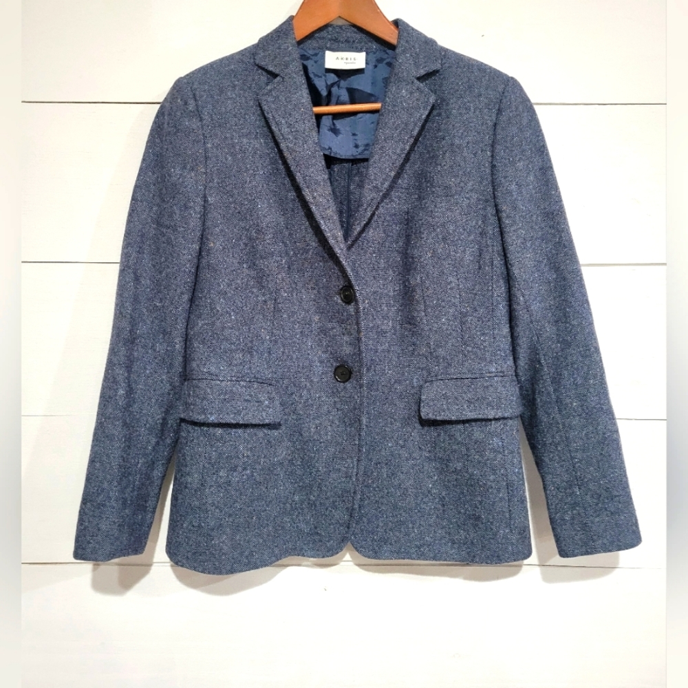 Akris punto wool blazer